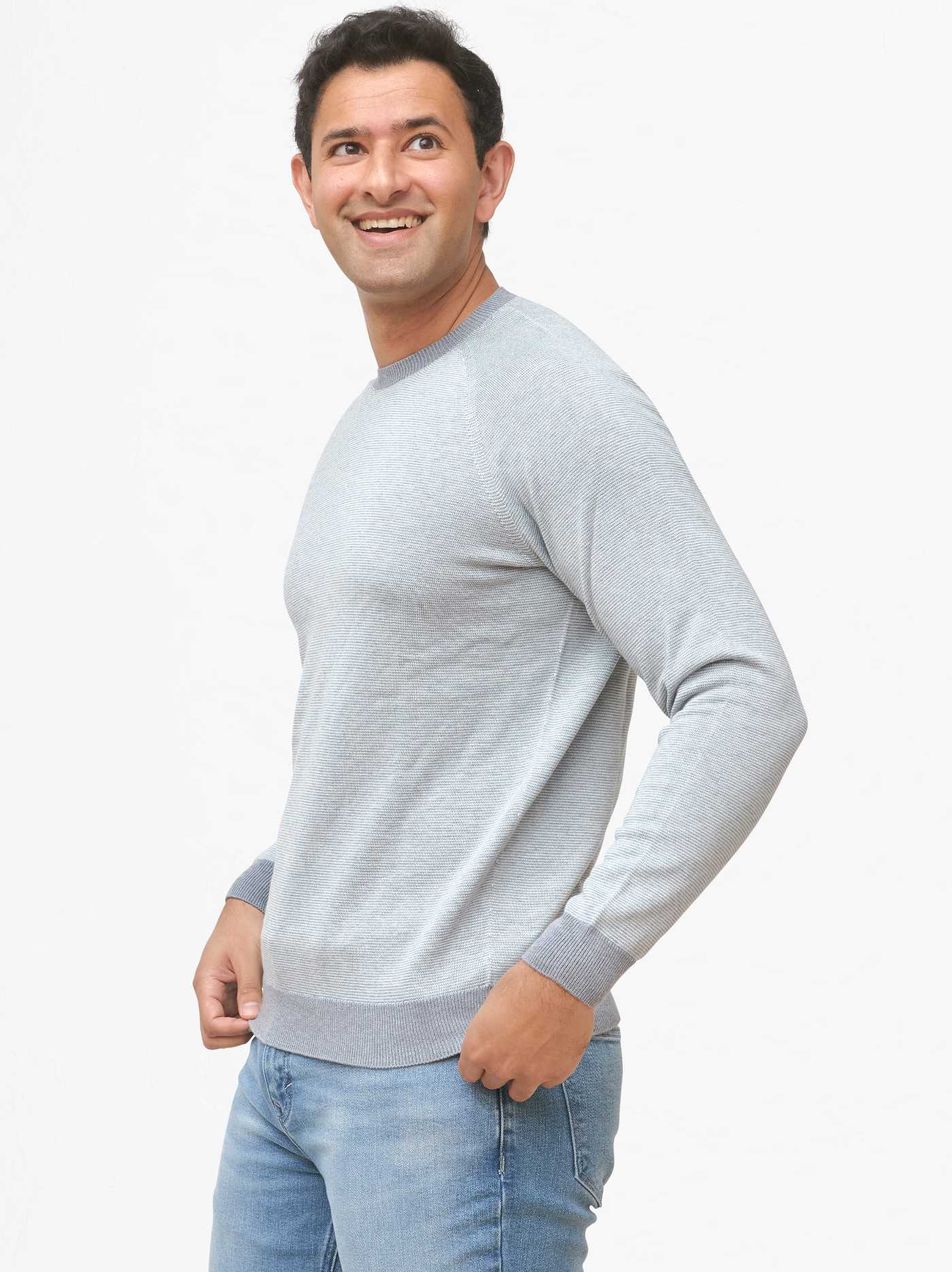 Oliver Charles - Summer Striped Crew