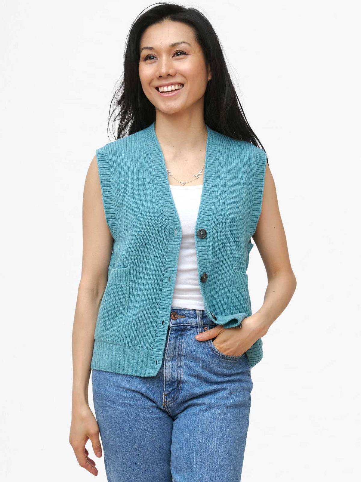 Oliver Charles - Summer Cardigan Vest