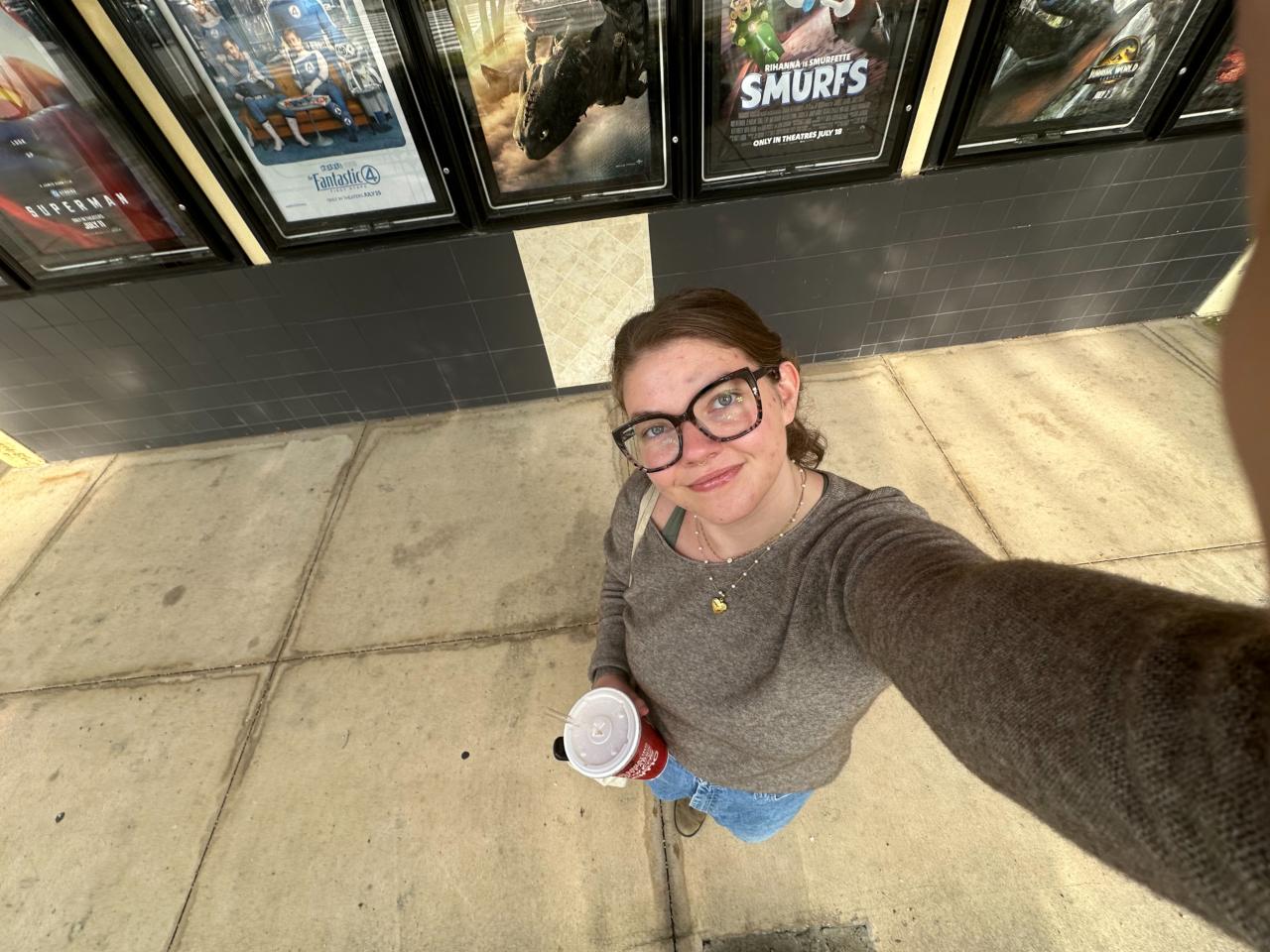 A Person Wearing the Yak Merino Wool Sweater as a Versatile Layer for Changing Fall Temperatures - Oliver Charles